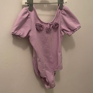LILAC BODY SUIT HANNA ANDERSSON 3T